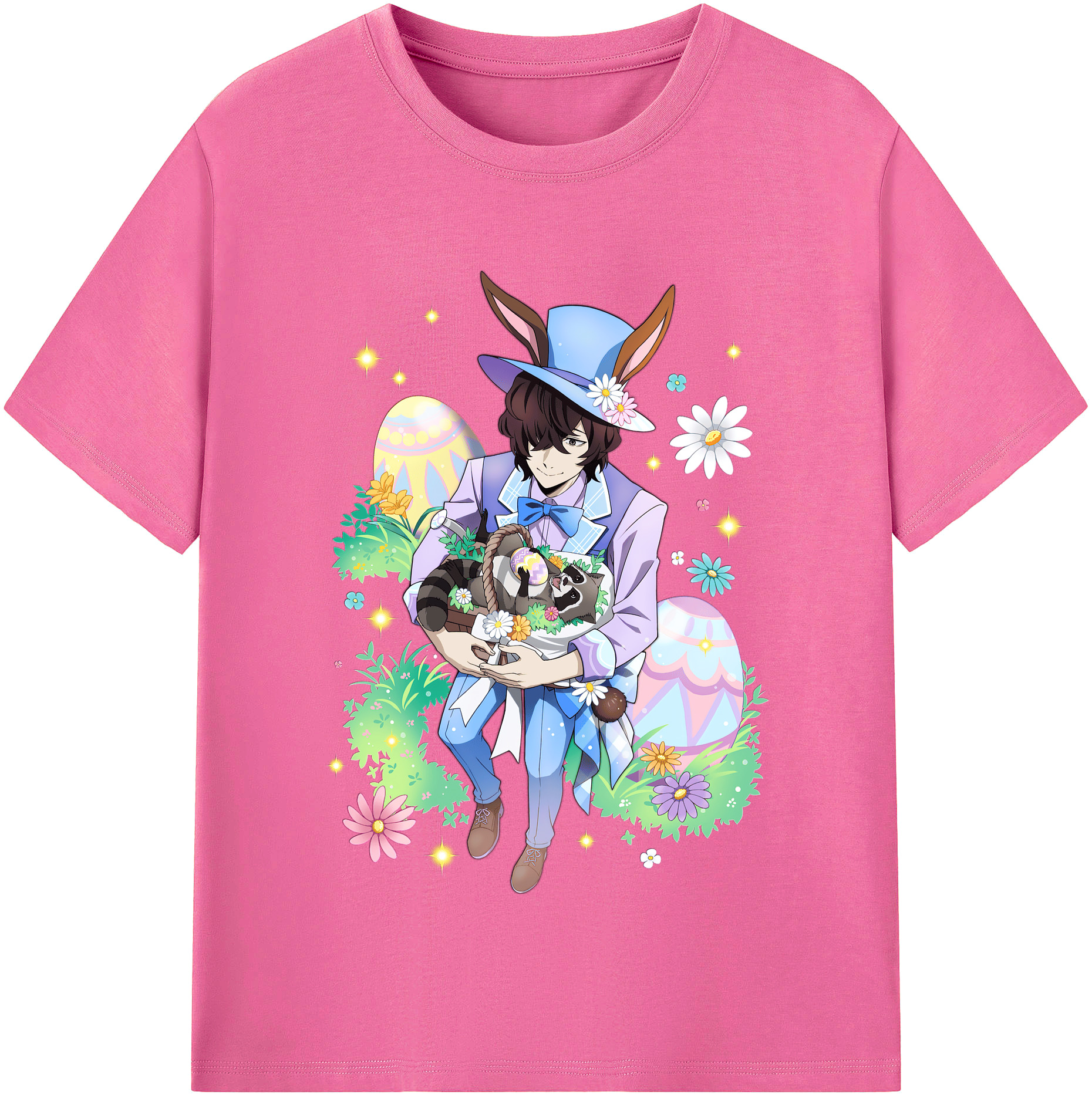 （画像用） 文豪ストレイドッグス Bungo Stray Dogs レディースカジュアルプリントTシャツ（綿100％）